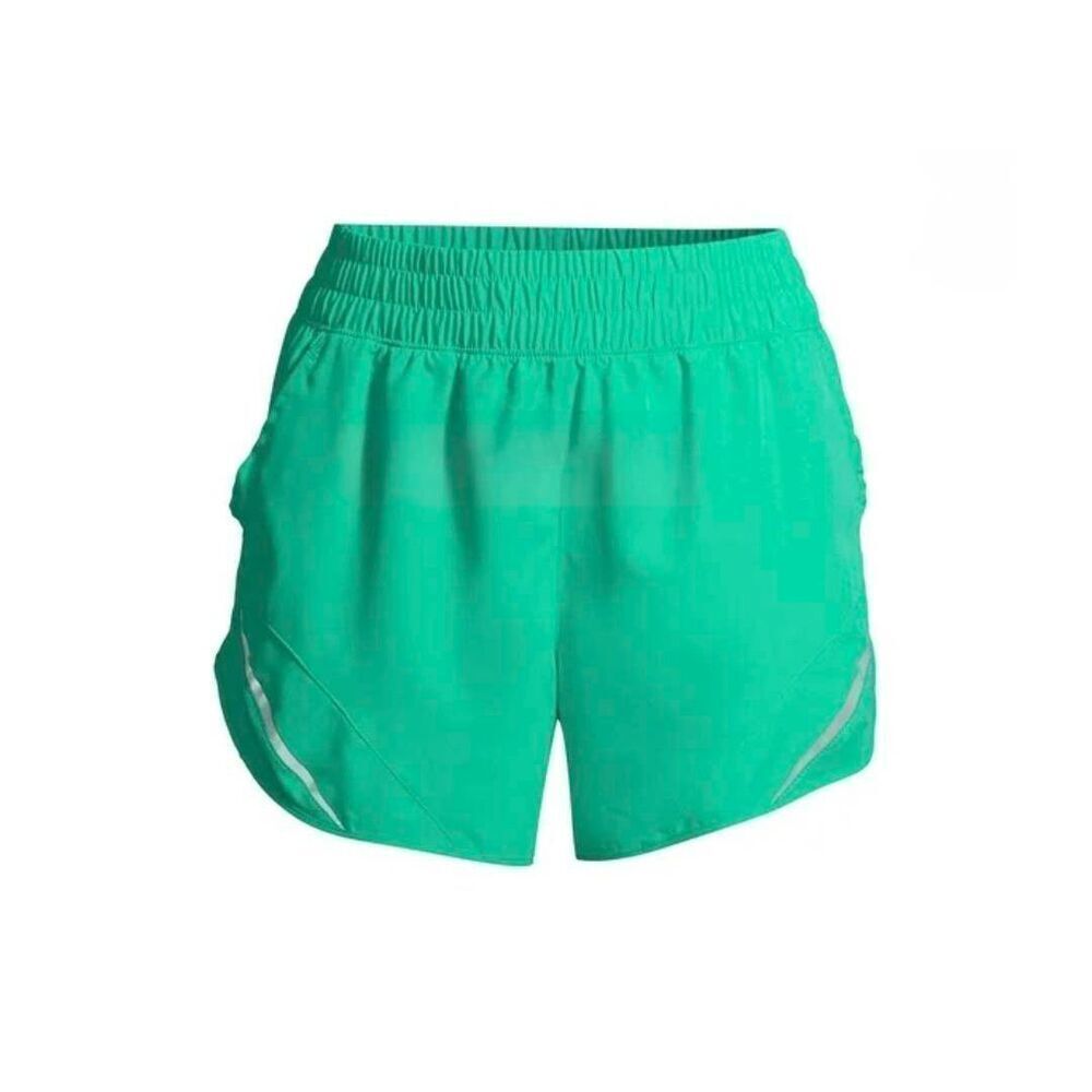 Athletic Works Women's Mint Green Poly/Spandex Athletic Shorts